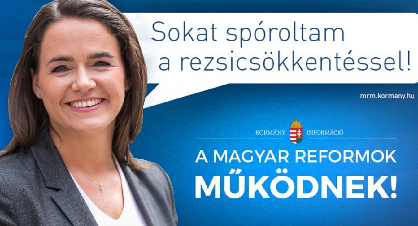 Nagyon megdrágult Novák Katalin hivatalának gázszámlája