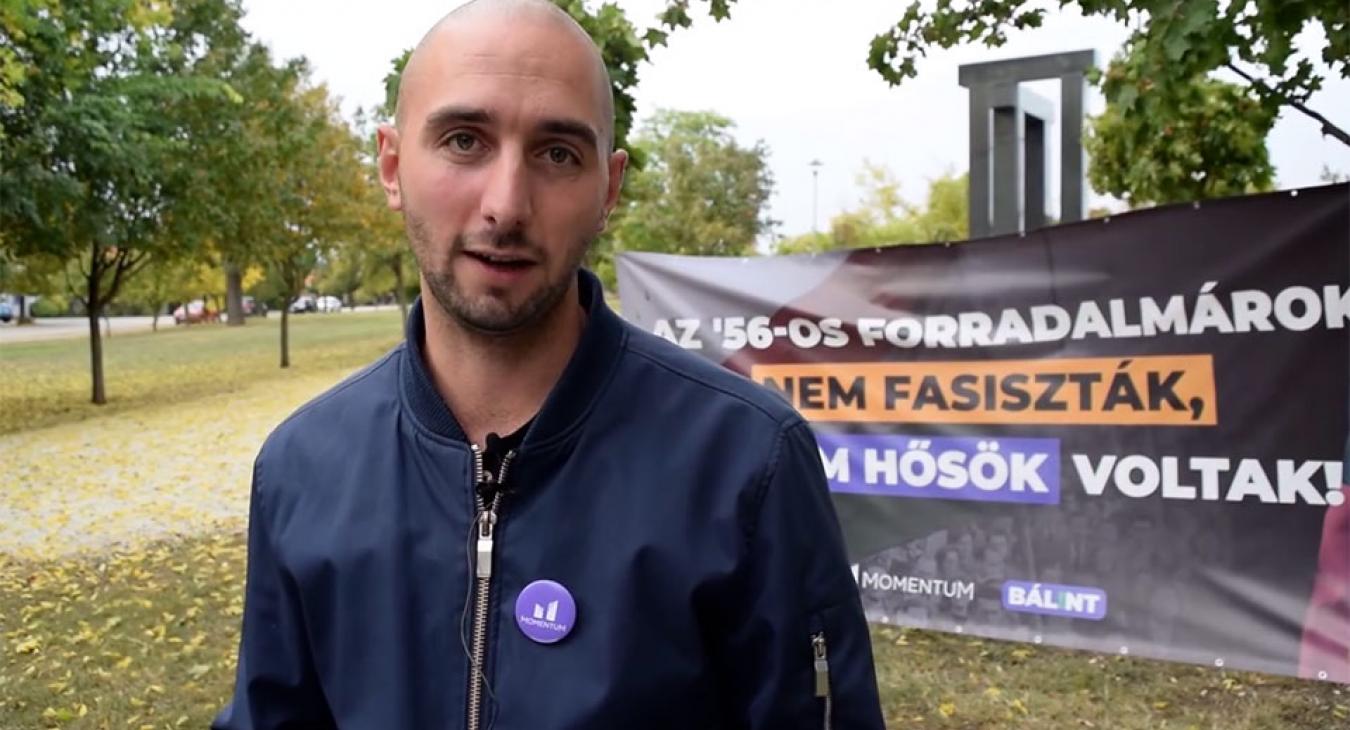 A Momentum politikusa név szerint szólította fel a Fidesz és a KDNP politikusait, hogy maradjanak távol az '56-os megemlékezéstől