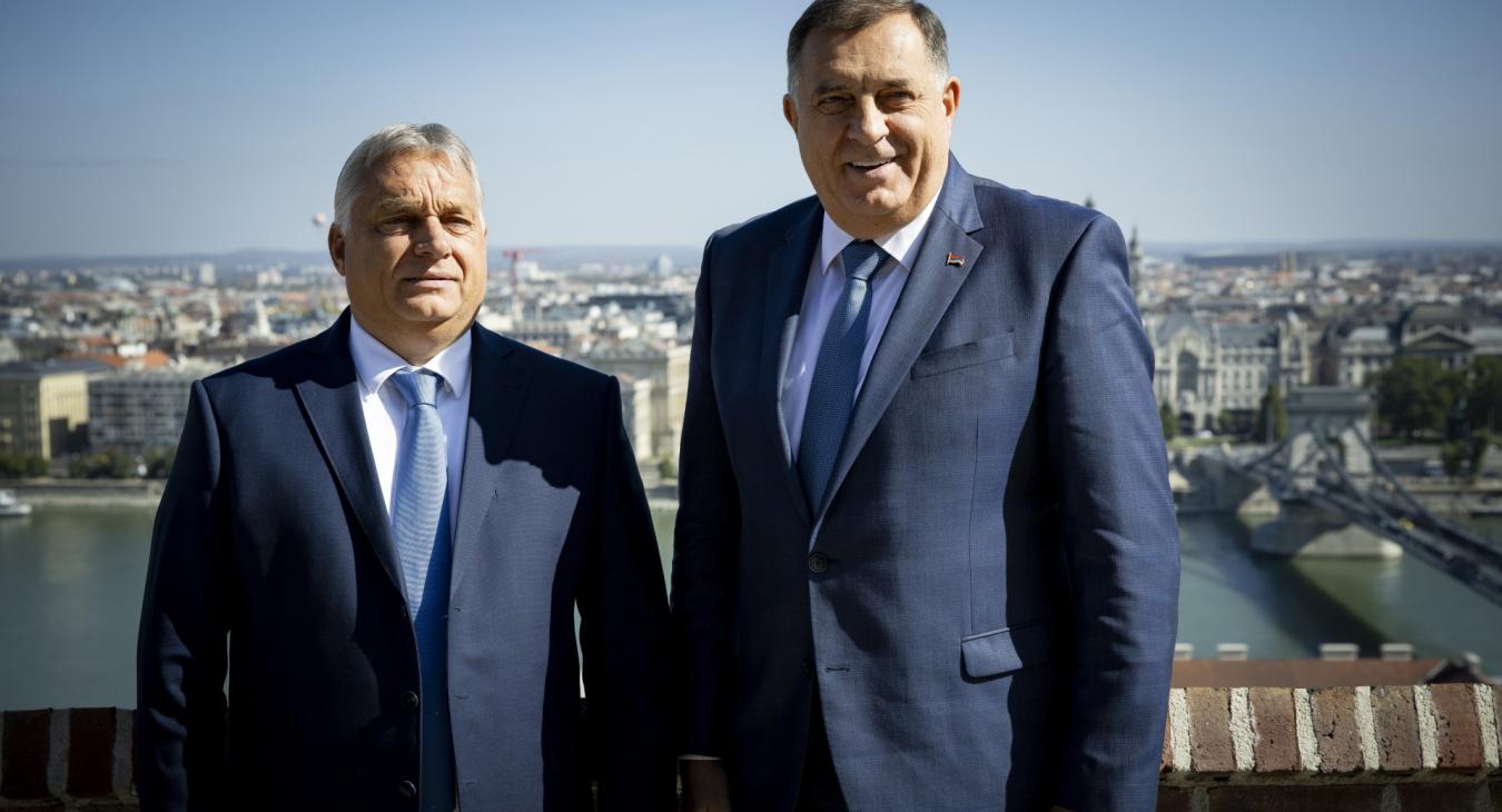 A NATO főtitkárát nagyon aggasztja Orbán boszniai szerb barátja