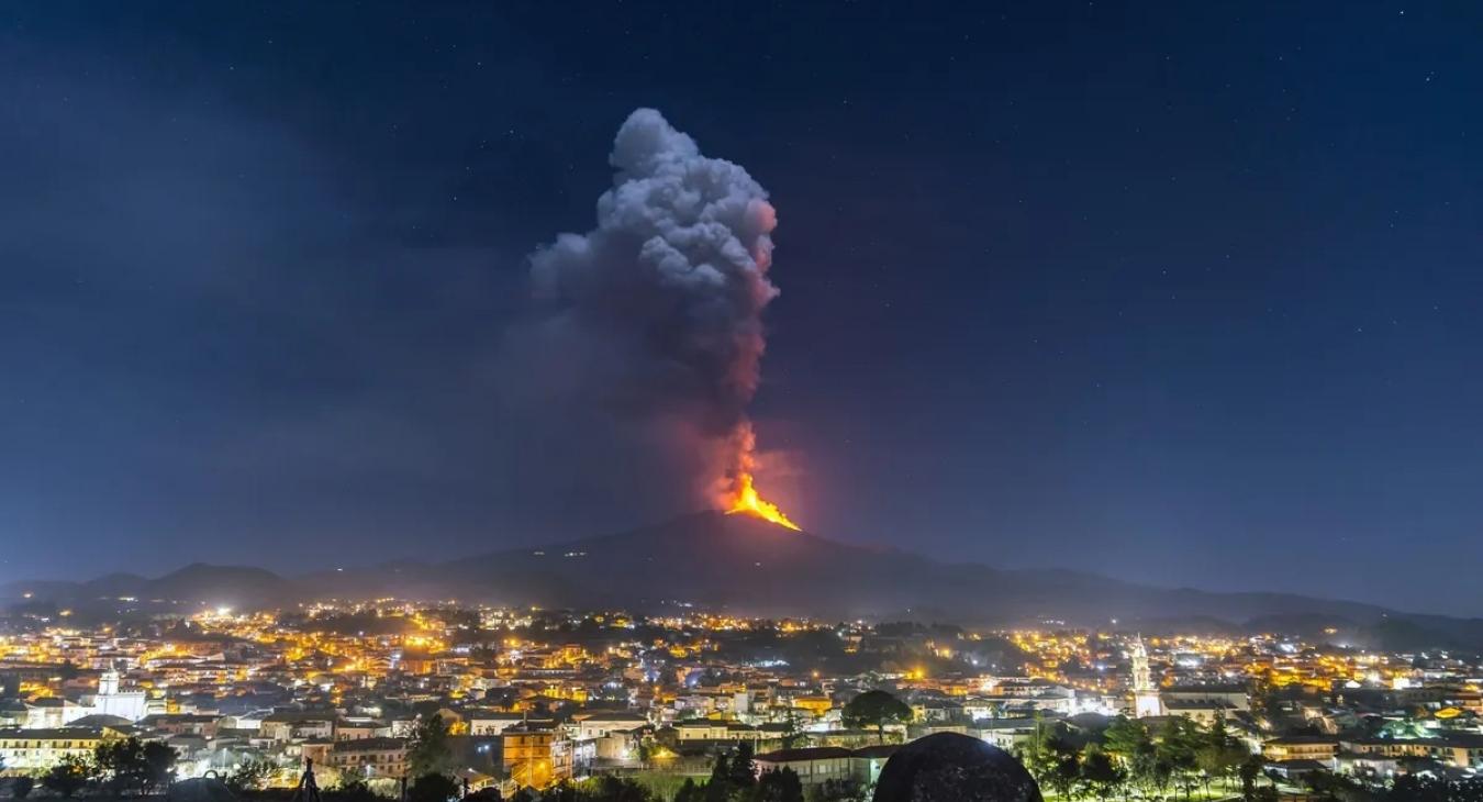 Kitört az Etna Szicíliában