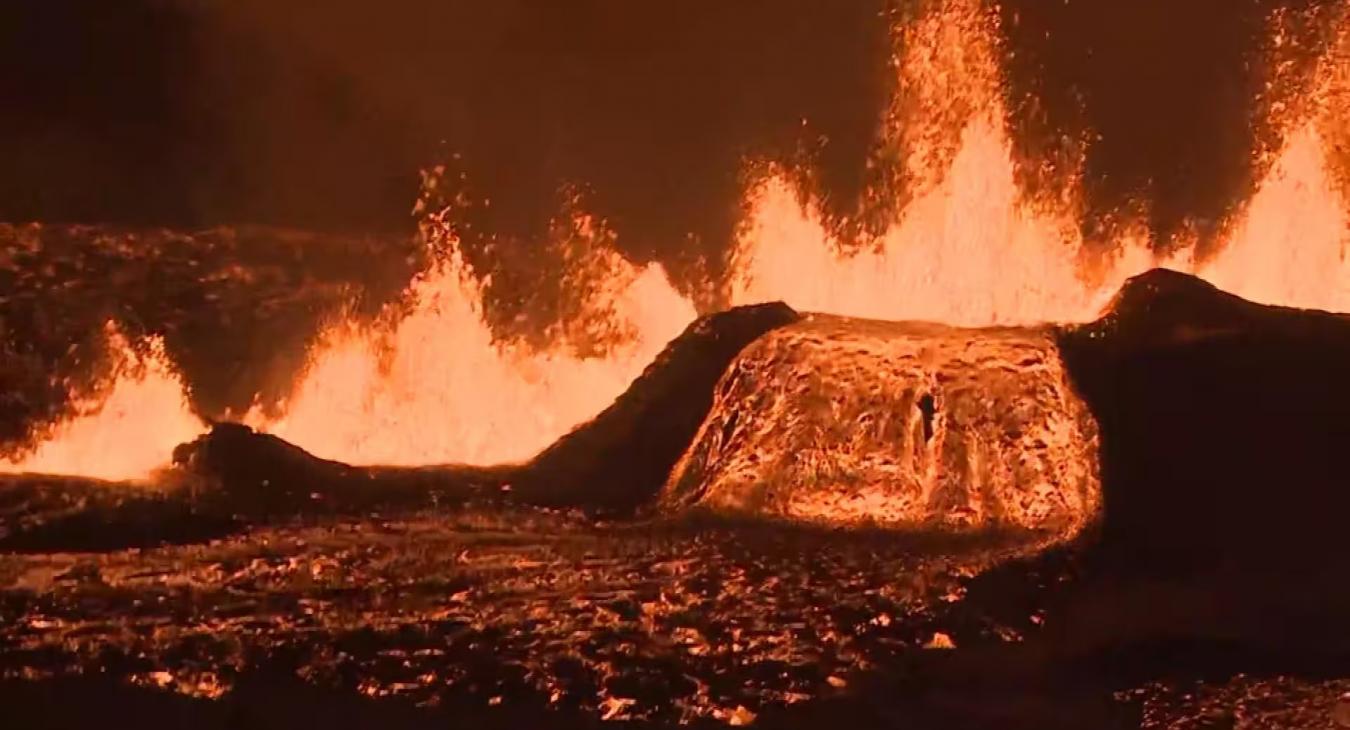 Kitört a vulkán Izlandon, evakuálták a lakosságot 