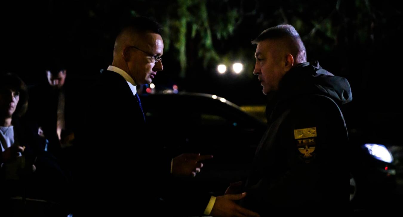 Ukrán sajtó: Nem engedték be a TEK-et Ukrajnába Szijjártó Péterrel