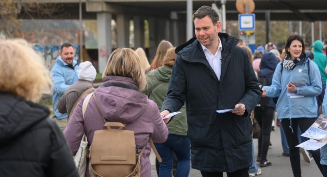 Vitézy Dávidra 6 százalékkal többen szavaznának, mint Szentkirályi Alexandrára