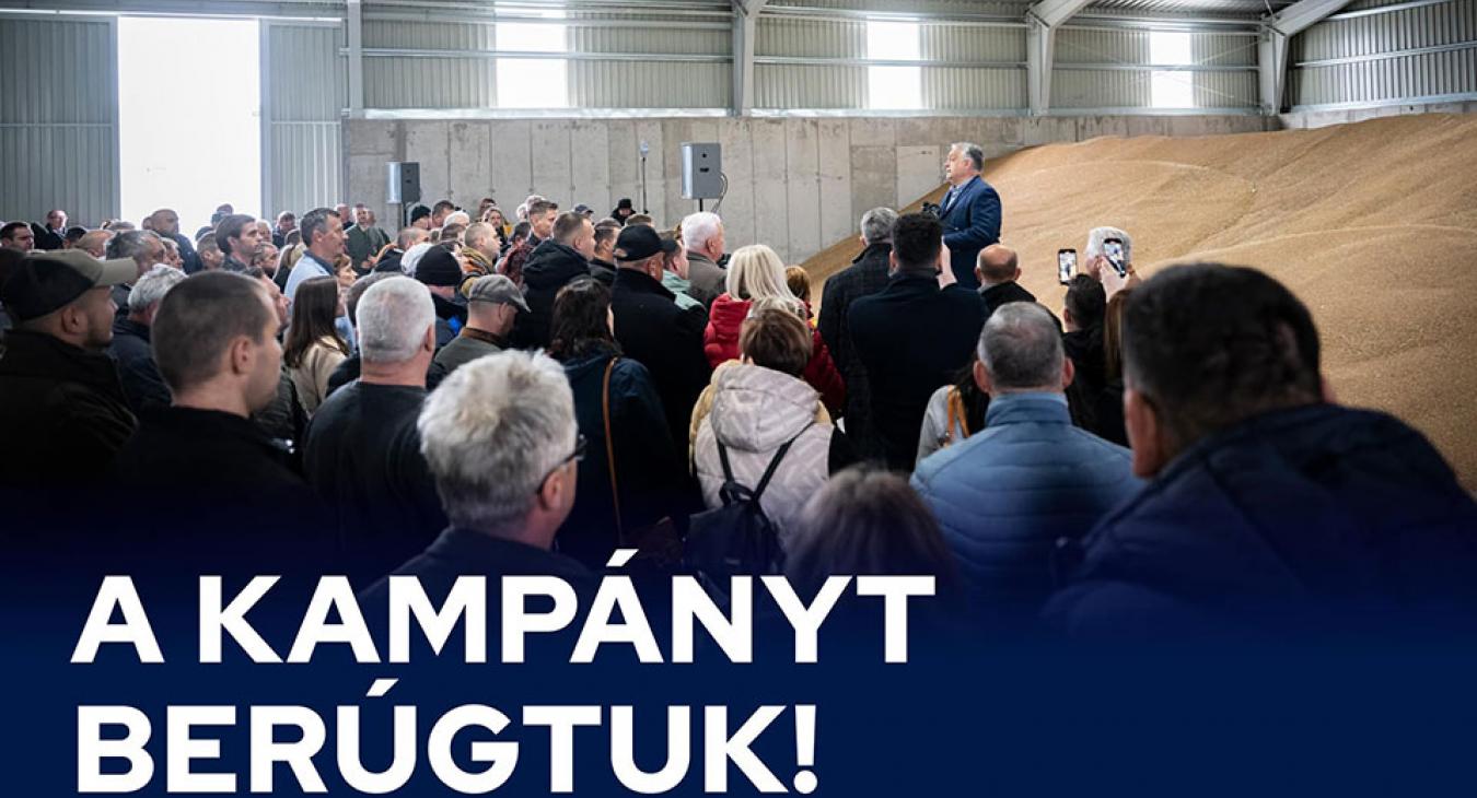 Országjárásba kezdett Orbán Viktor