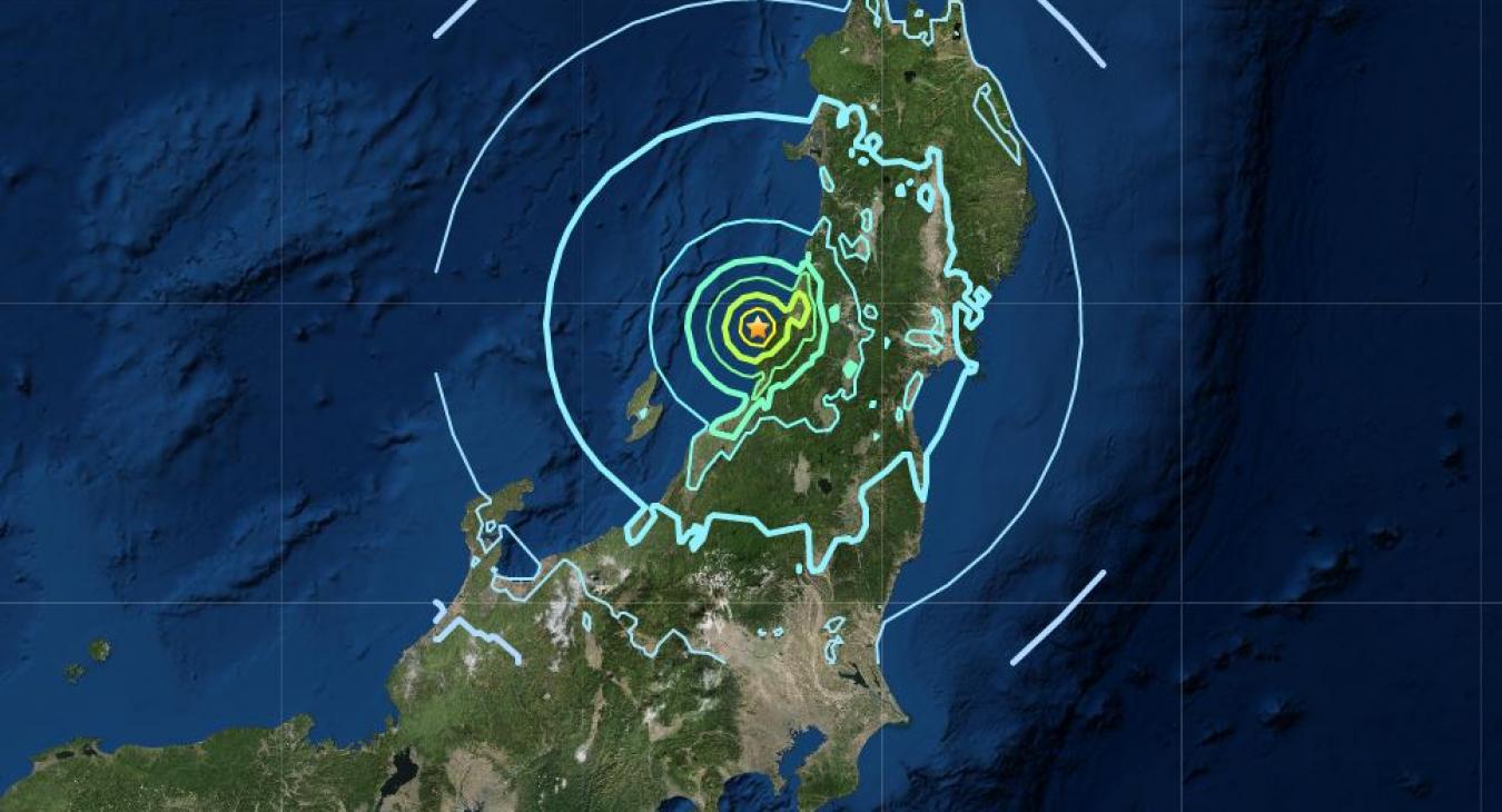 6,3-as erősségű földrengés rázta meg Japánt