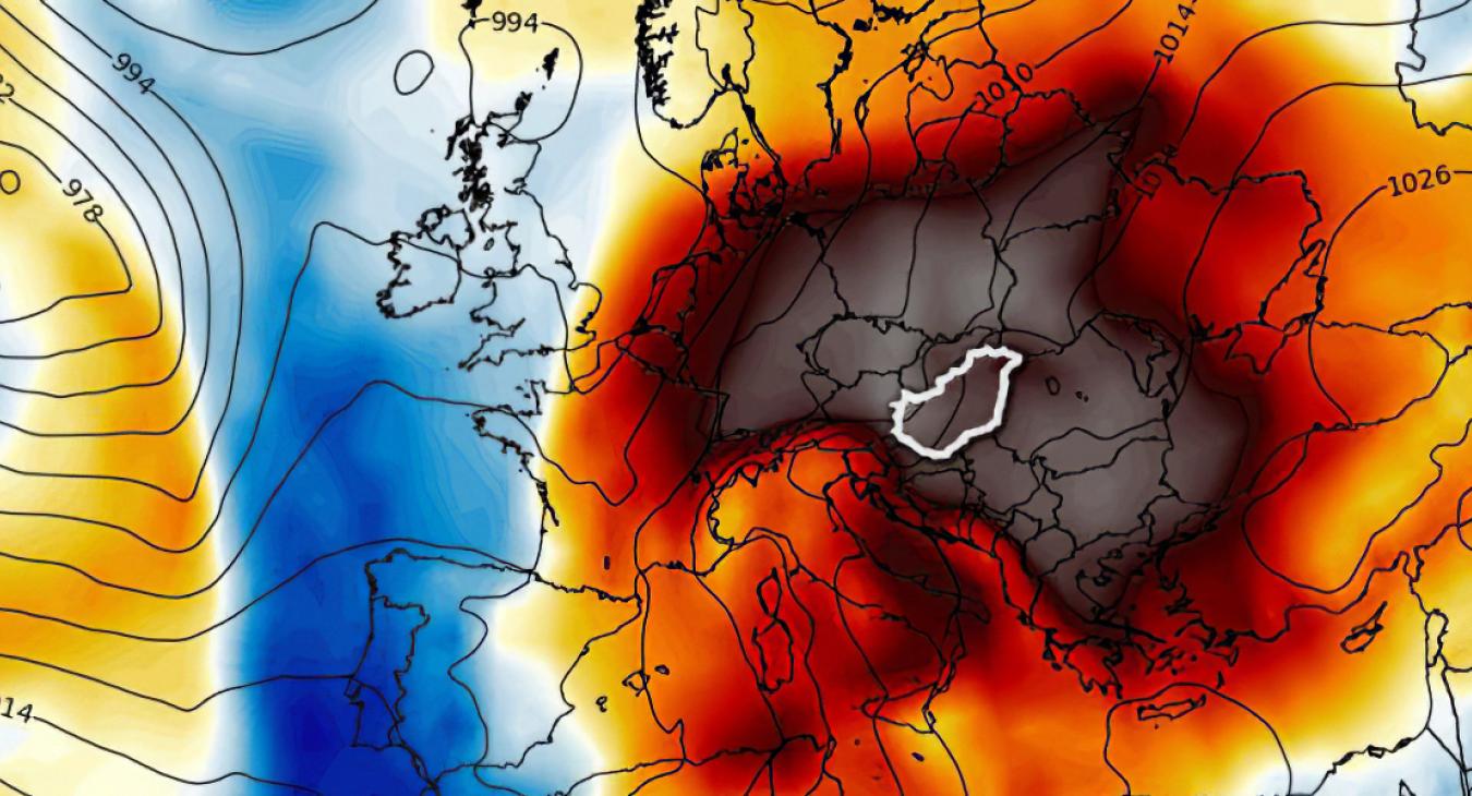 Az idei júliusi hőhullám csúcsa 12 fokkal haladja meg az elmúlt évtizedek átlagát