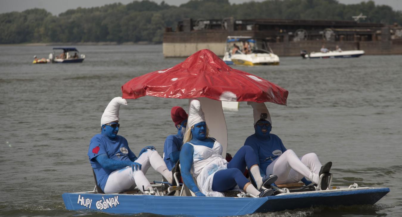 Újra őrültködnek a Dunán! Indul a lehetetlen dunai olimpia! 