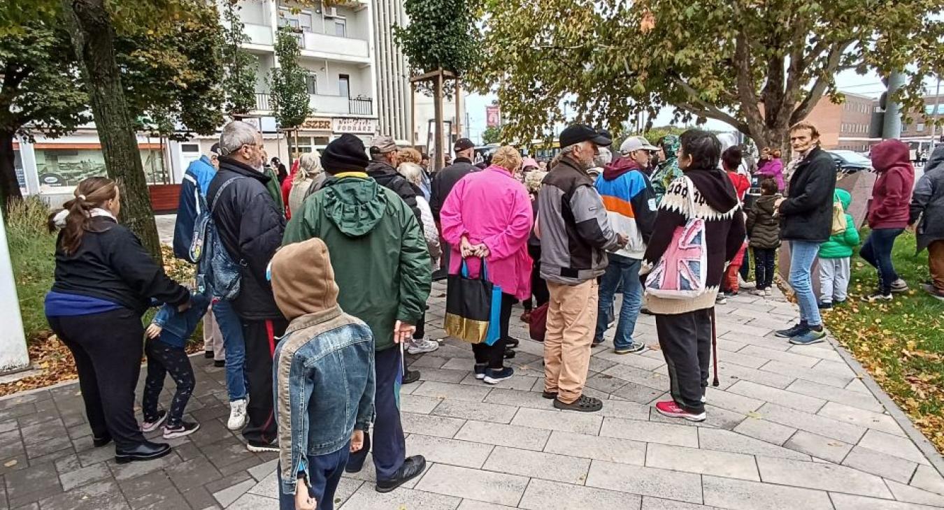 Esőisten is megsiratta a debreceni éhezőket - 150 vendég "kéretlenül” a cívis városban 