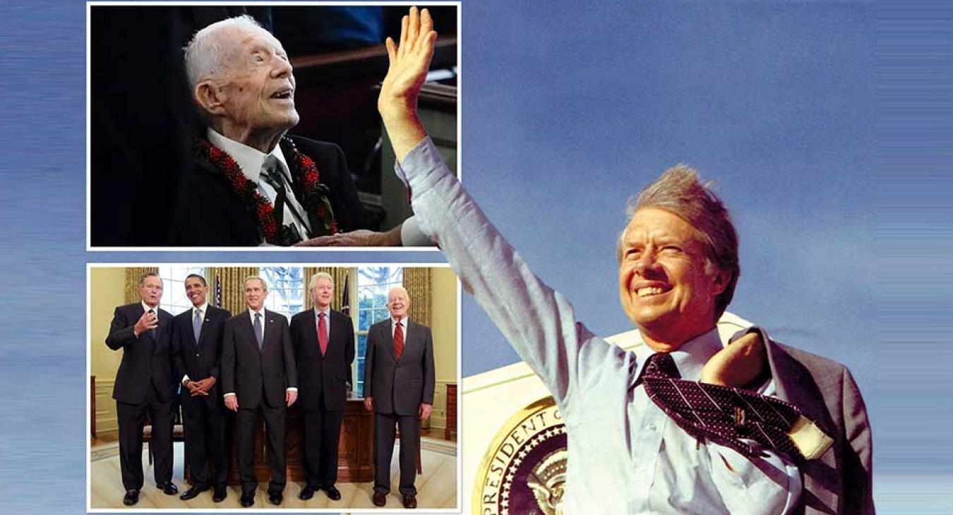 Jimmy Carter, az első amerikai elnök, aki betöltötte 100. életévét