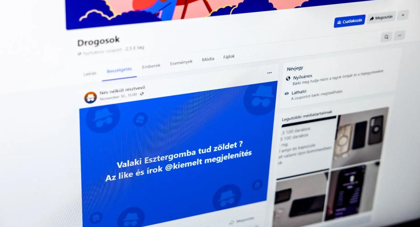 Még mindig nem tűnt el minden nyilvános drogkereskedő csoport a Facebookról 