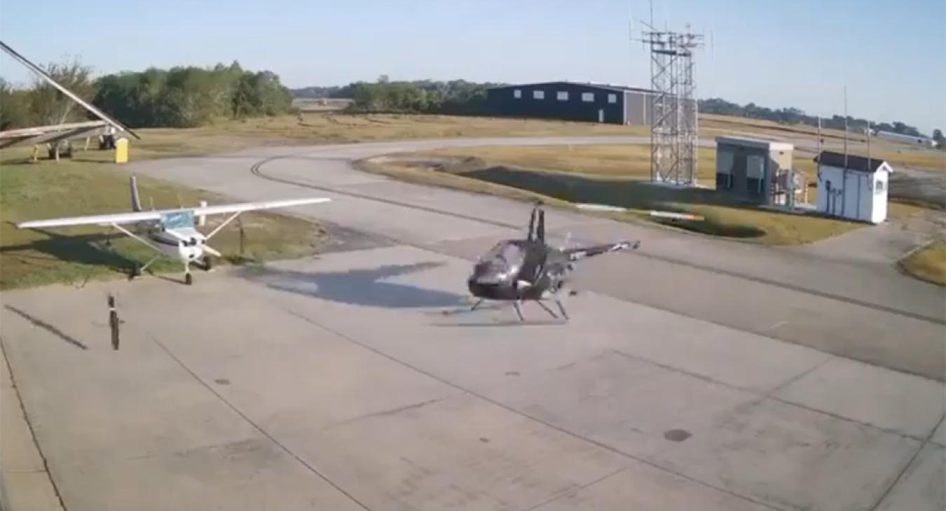 Elszabadult helikopter garázdálkodott Texasban - VIDEÓ