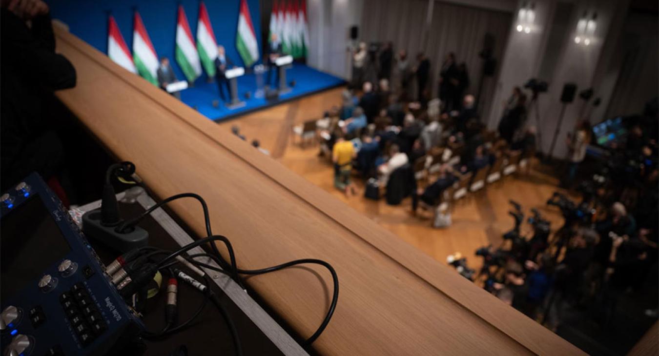 Szűrték a kérdezőket Orbán Viktor nemzetközi sajtótájékoztatóján 