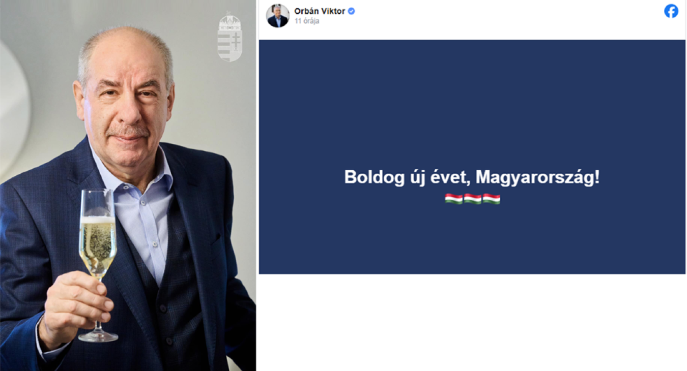 Mégis bejelentkezett éjfélkor a köztársasági elnök, ahogy Orbán Viktor is