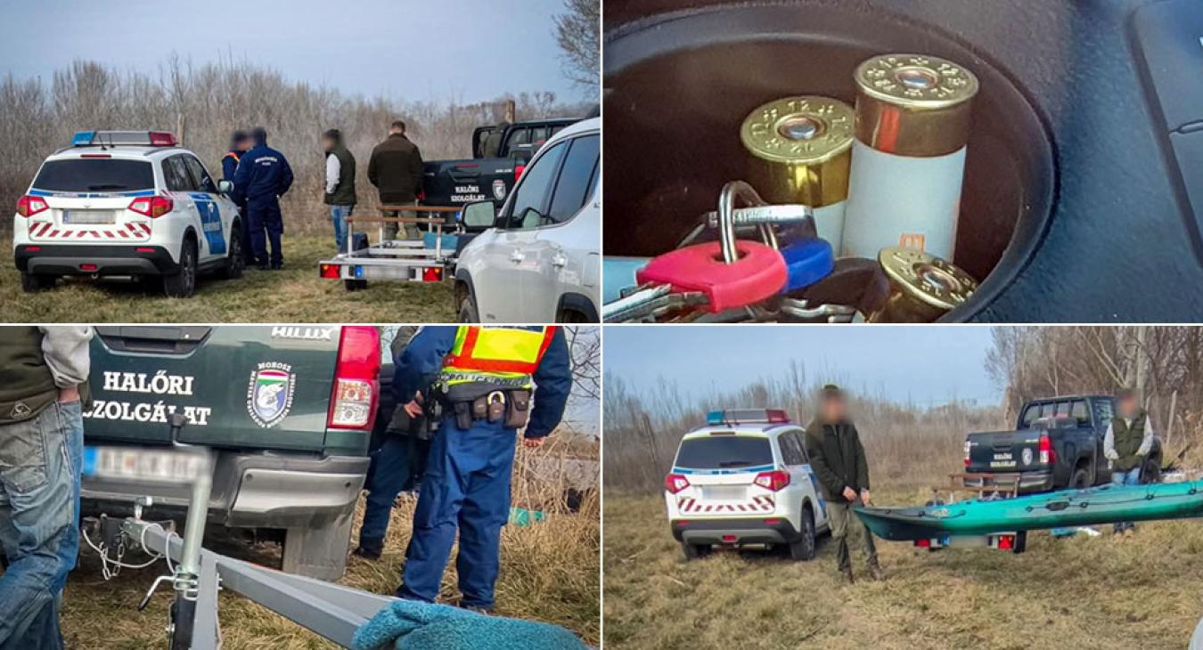 Balaton környéki halőri autóval "akcióztak"