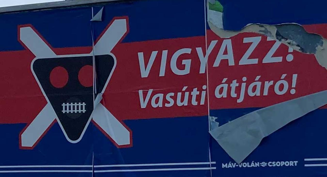 Megugrott a vasúti balesetek száma, közleményt adott ki a MÁV 