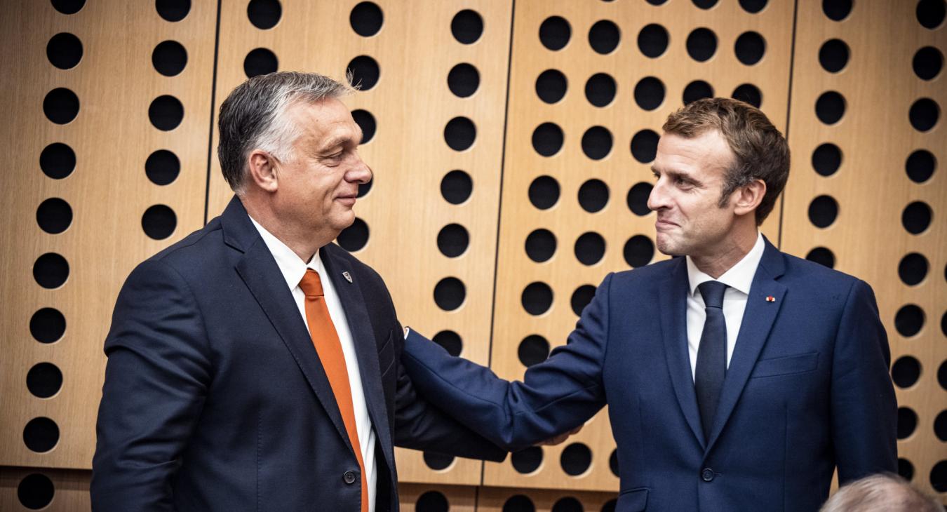 Macron meghívta Párizsba Orbánt 