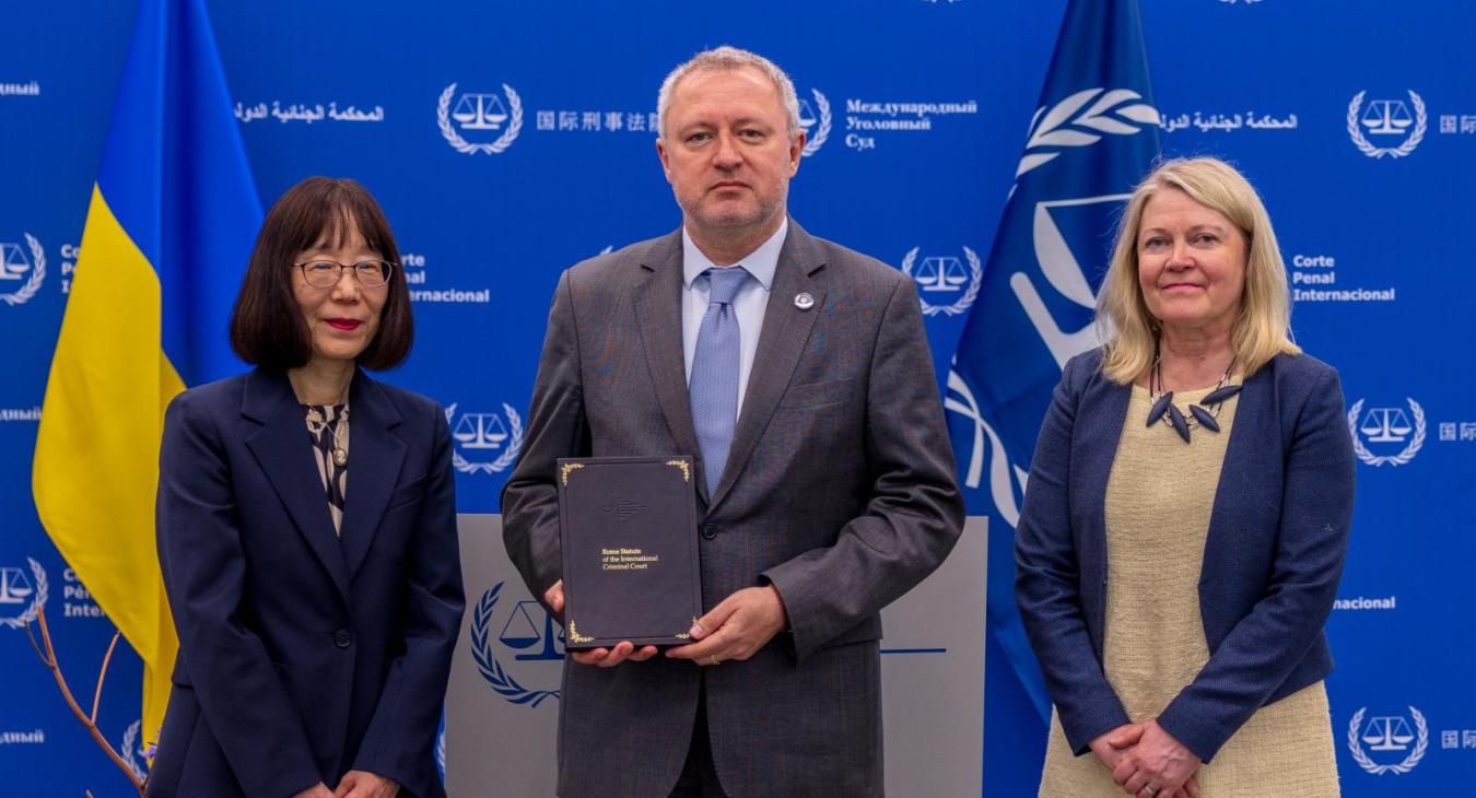 Ukrajna csatlakozott a Nemzetközi Büntetőbírósághoz 