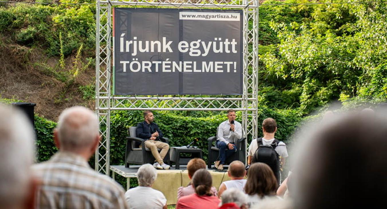 Magyar Péter: Tordai kerületében toronymagasan vezet a meg nem nevezett tiszás jelölt