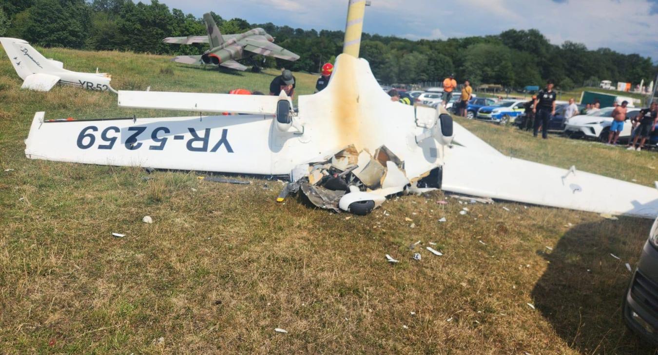 Lezuhant egy kisrepülő Erdélyben, a pilóta meghalt, utasa súlyosan megsérült 