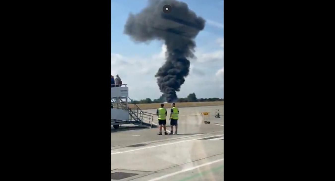 Lezuhant egy repülőgép London mellett