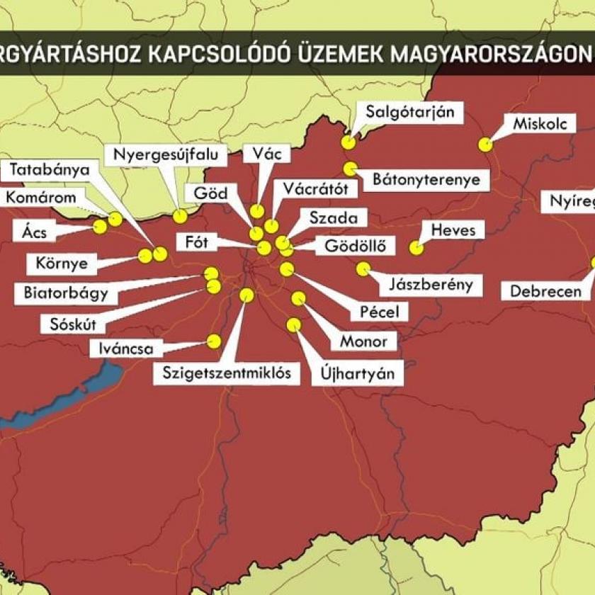 Gomba módra szaporodnak hazánkban az akkumulátorgyárak