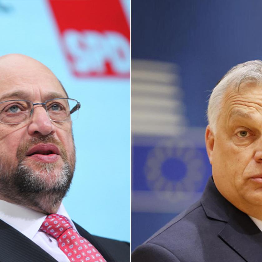 Orbán Viktor vállrándítással szólt vissza az őt kritizáló Martin Schulznak