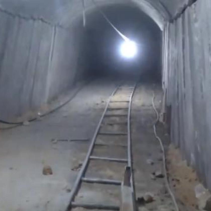 Megtalálták a Hamász eddigi legnagyobb alagútrendszerét