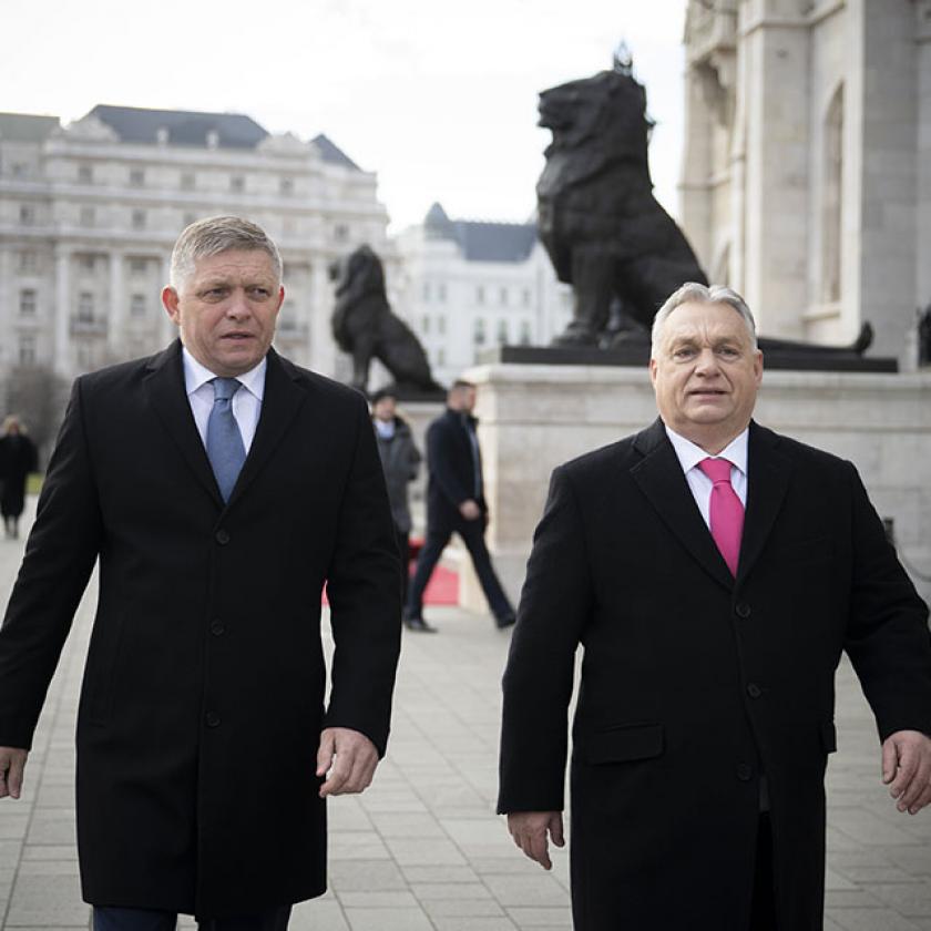 Migráció és V4: Orbán Viktor és Robert Fico szlovák kormányfők találkoztak