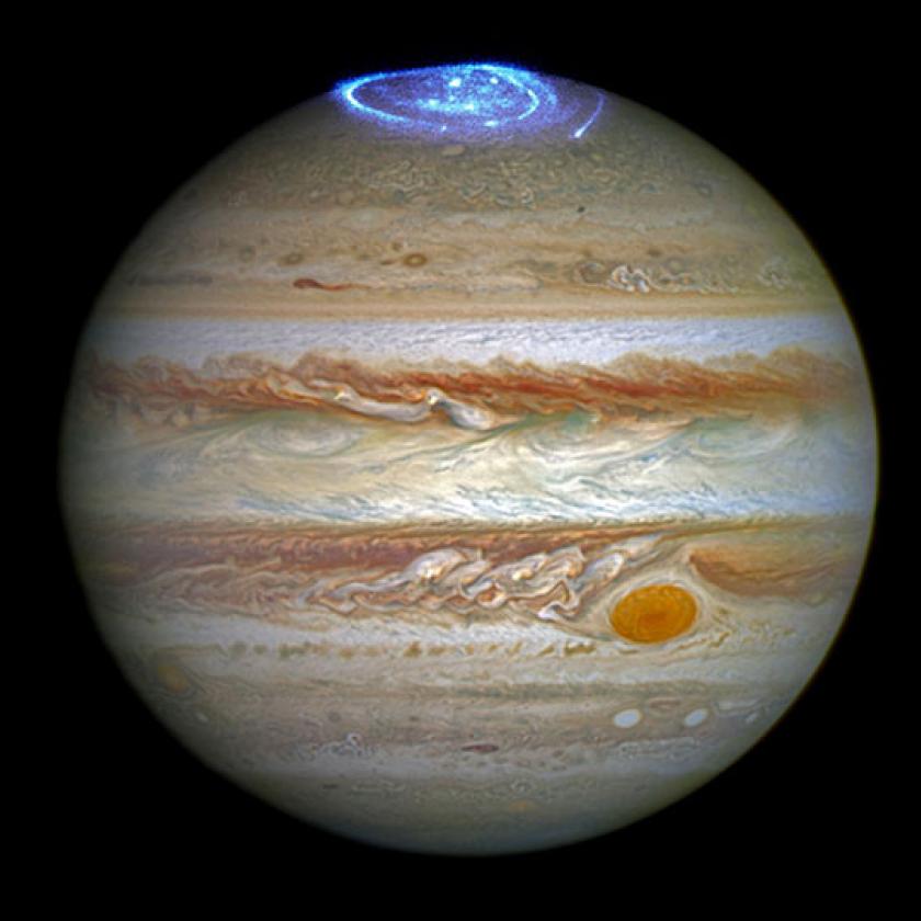 Sekély villámok a Jupiteren - VIDEÓ