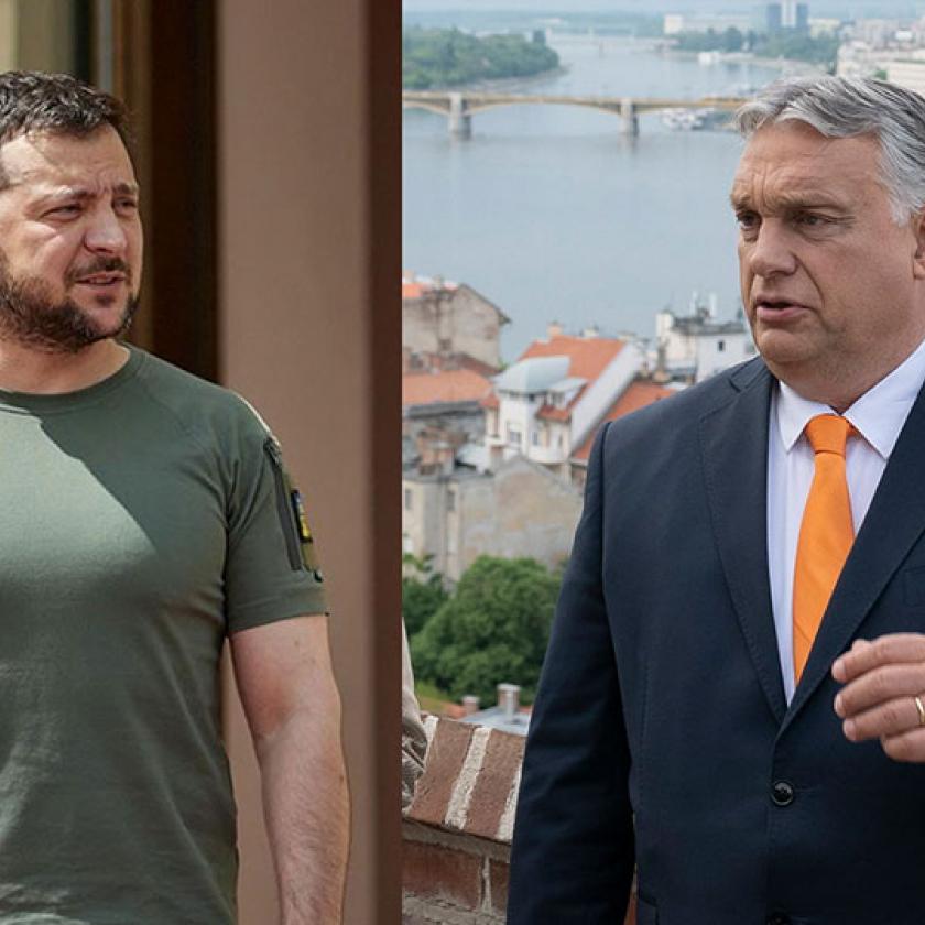 Telefonon tárgyalt Orbán Zelenszkijjel 