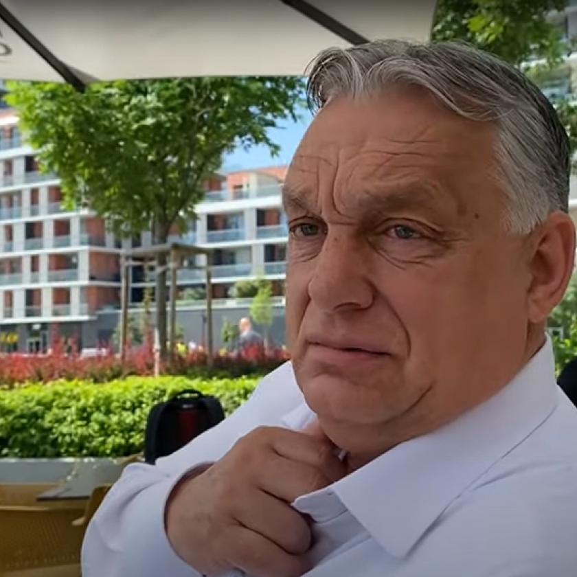 Orbán Viktor pár perces interjút adott egy nem NER-sajtónak