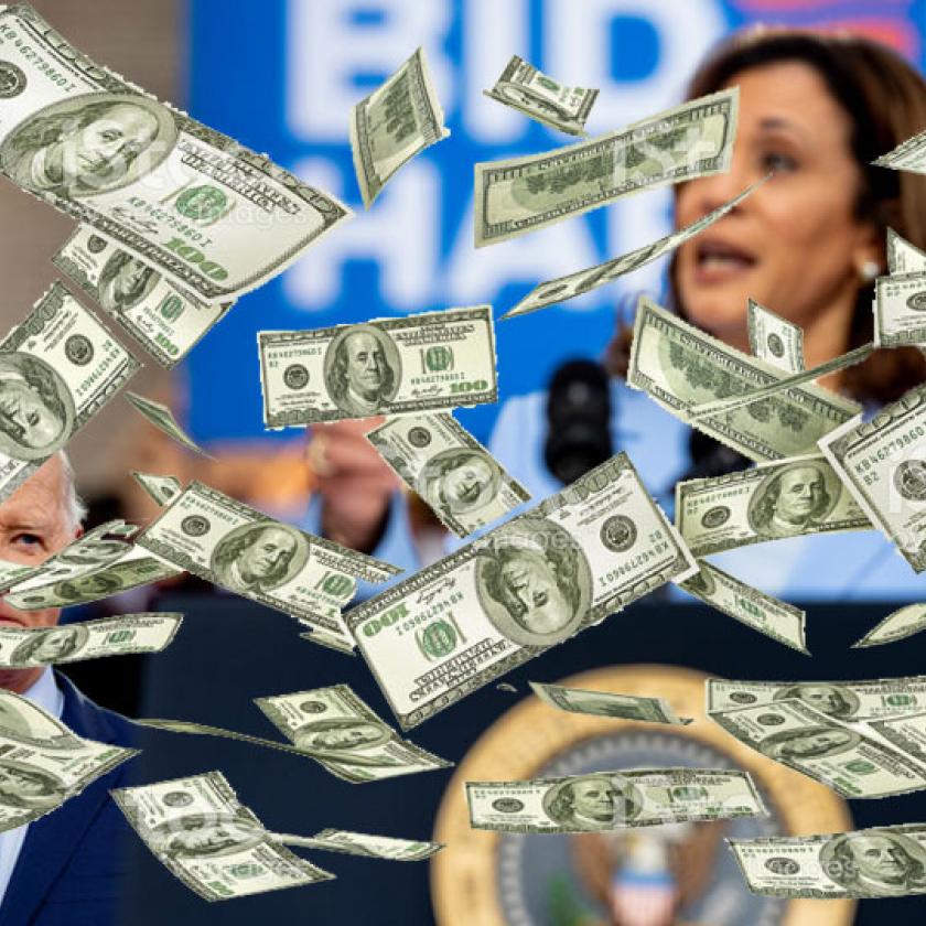 Ömlik a pénz a demokratákhoz Joe Biden visszalépése után