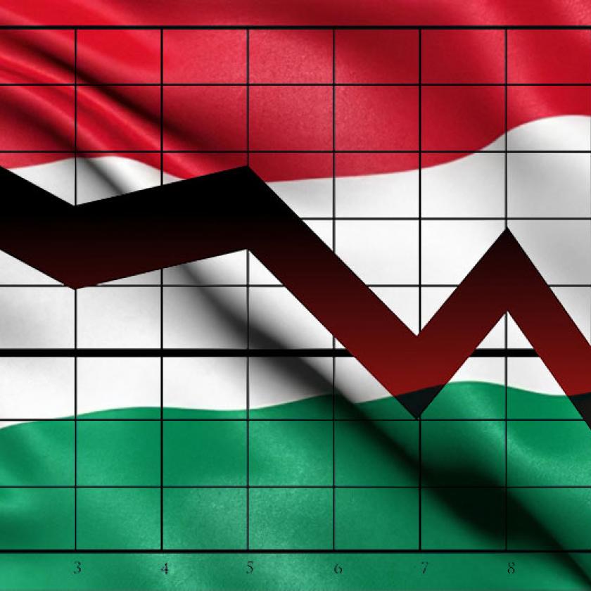 Itt egy ábra, amiből sokat megérthetsz abból, mi folyik a magyar gazdaságban