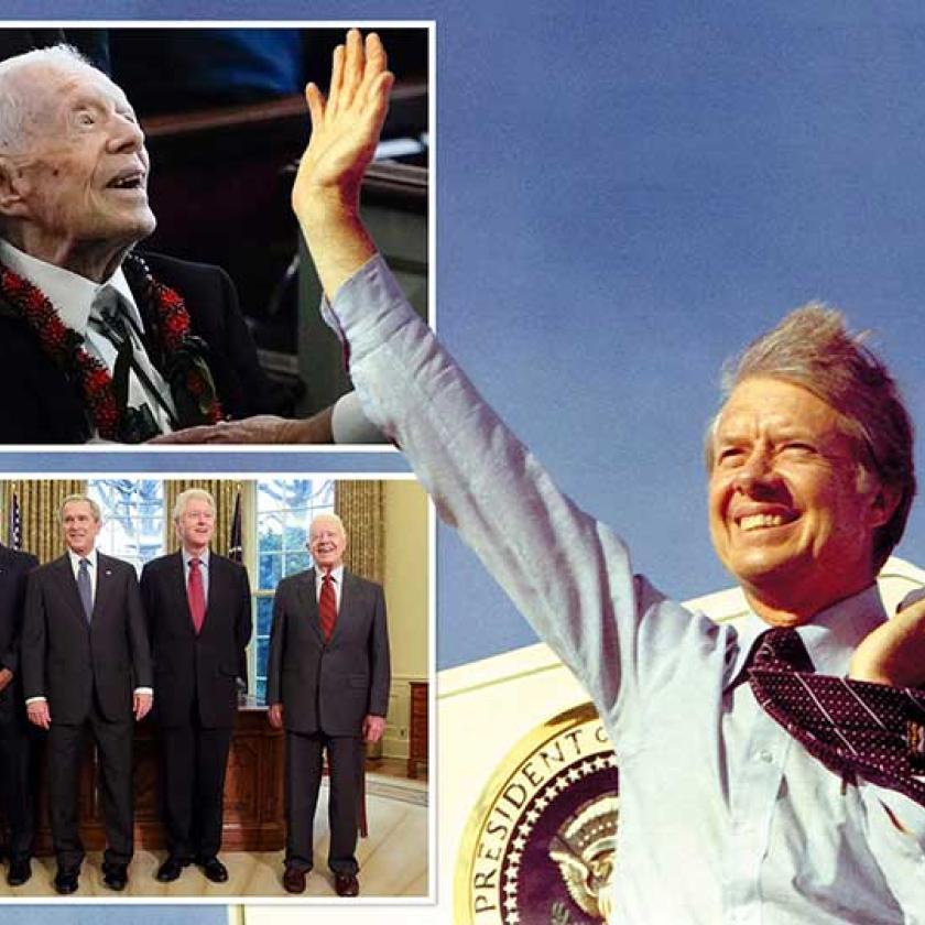 Jimmy Carter, az első amerikai elnök, aki betöltötte 100. életévét