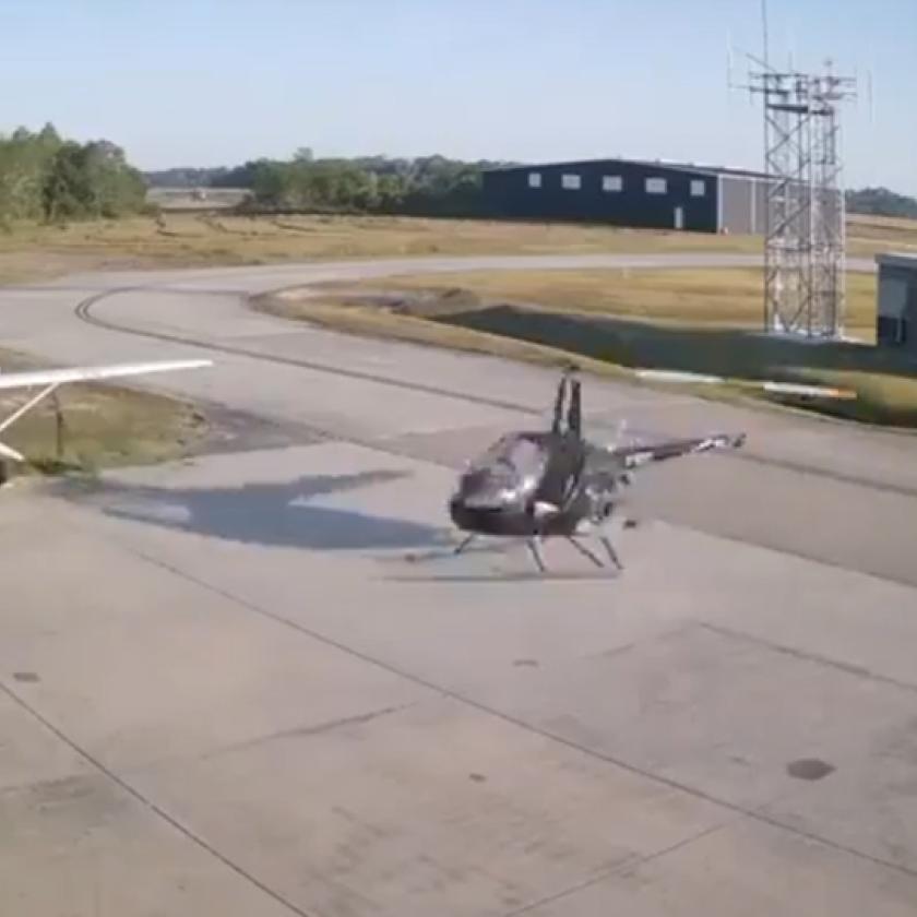 Elszabadult helikopter garázdálkodott Texasban - VIDEÓ