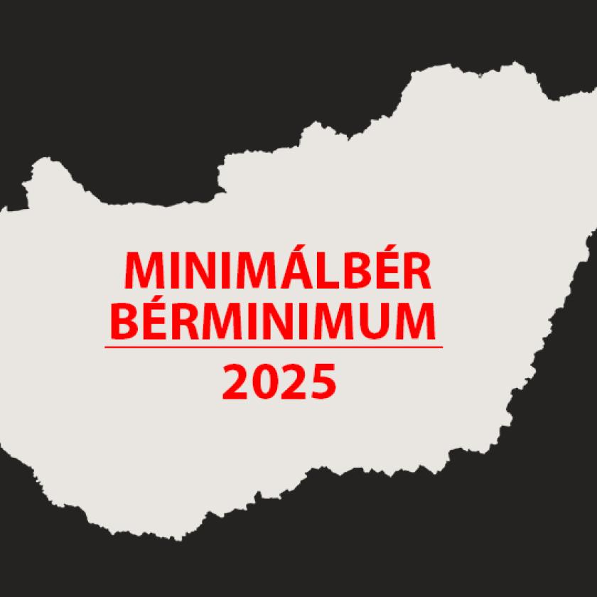 Megvan, mennyi lehet 2025-ben a minimálbér és bérminimum