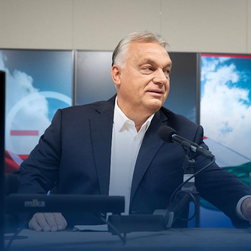 Orbán Viktor péntek reggel: a mi költségvetésünk a béke költségvetése és egy nyílt lázadás