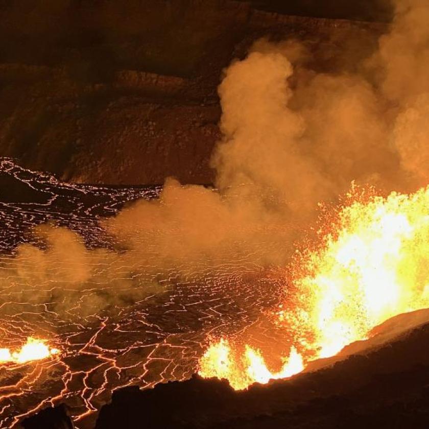 Újra kitört a Kilauea vulkán Hawaiin 