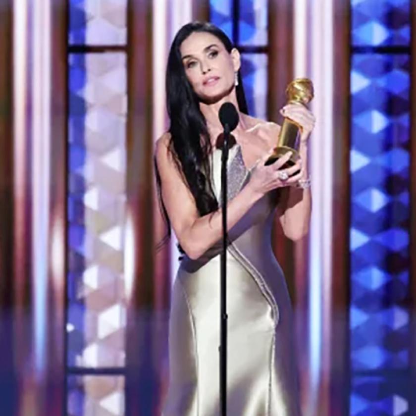 Demi Moore először nyert Golden Globe-díjat: itt van a nyertesek teljes listája 