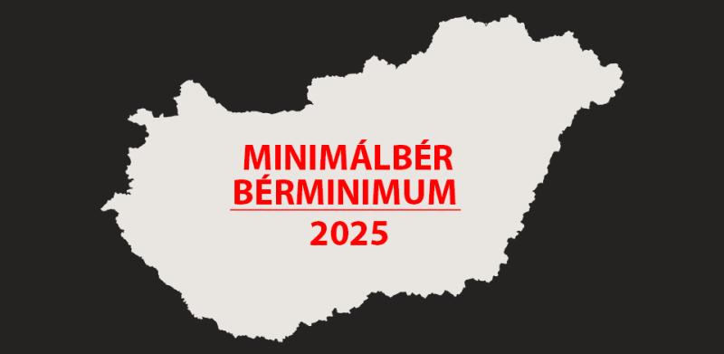 Megvan, mennyi lehet 2025-ben a minimálbér és bérminimum