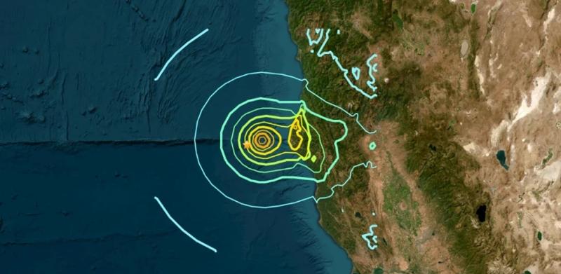 Erős földrengés rázta meg Kalifornia északi részét