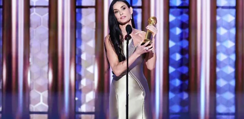 Demi Moore először nyert Golden Globe-díjat: itt van a nyertesek teljes listája 